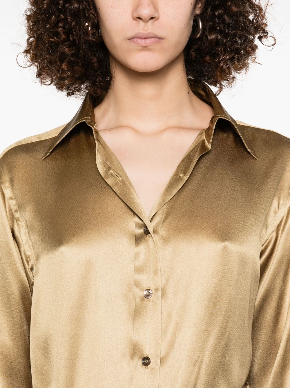 silk blouse - 5