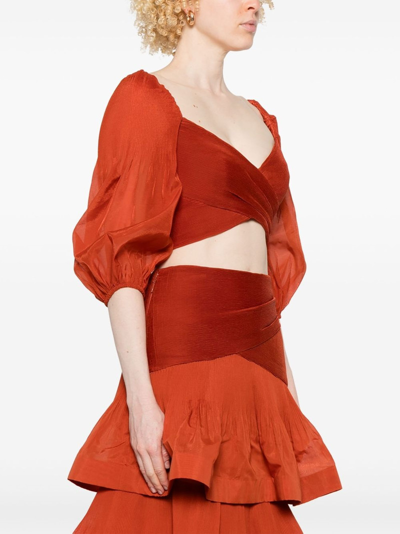 pleated top 3