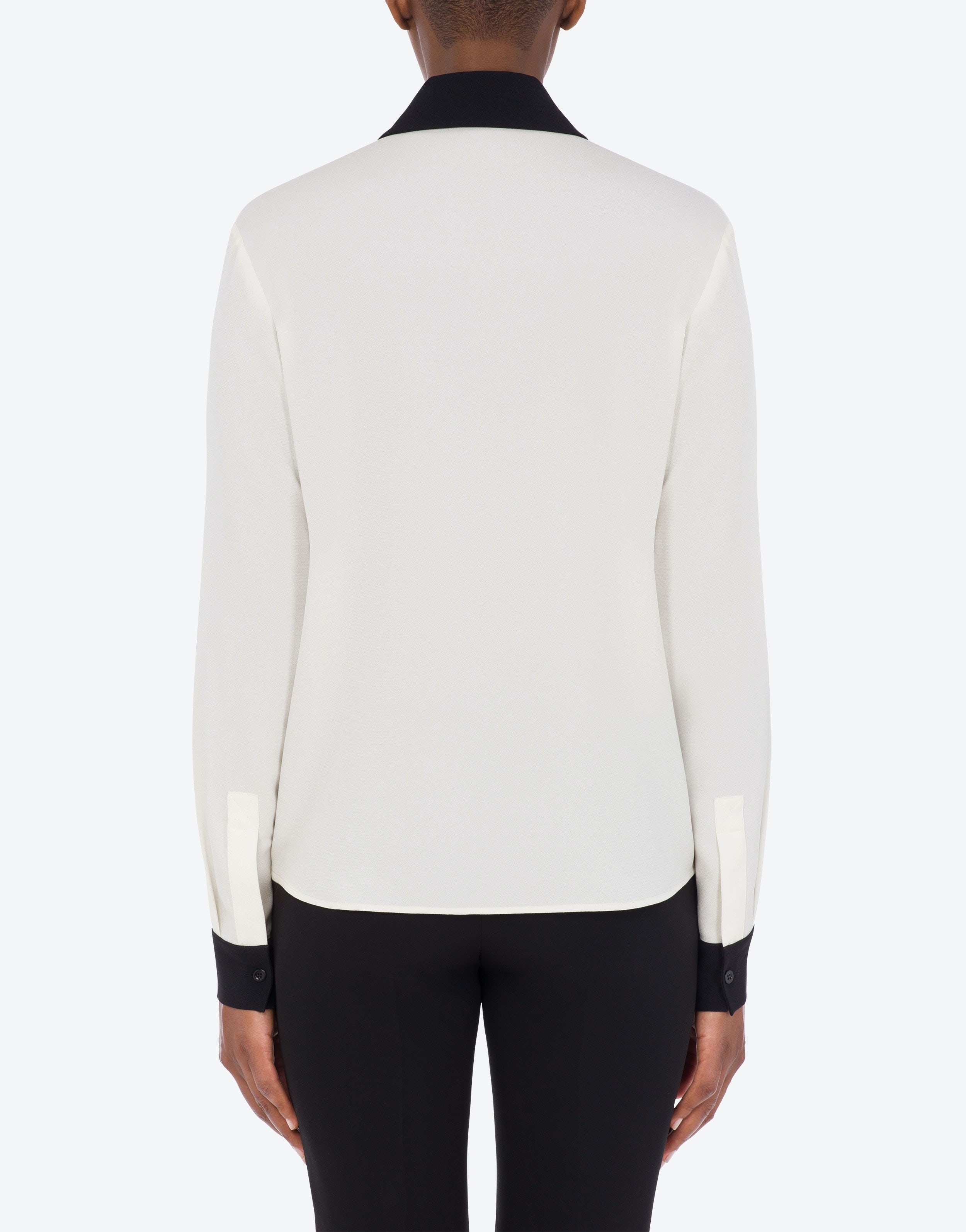 MORPHED POCKETS ENVERS SATIN SHIRT - 3