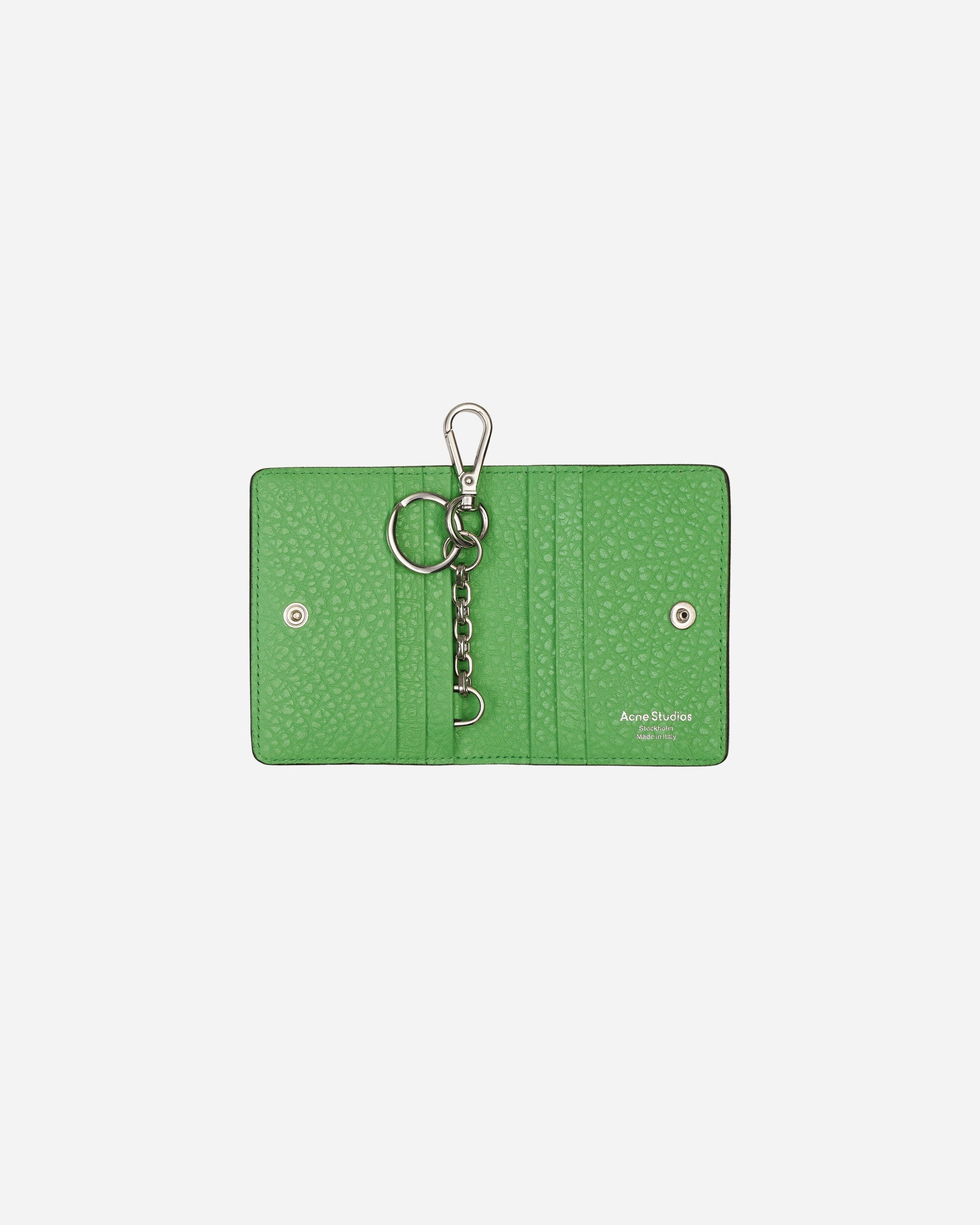 Folded Chain Wallet Green - 3
