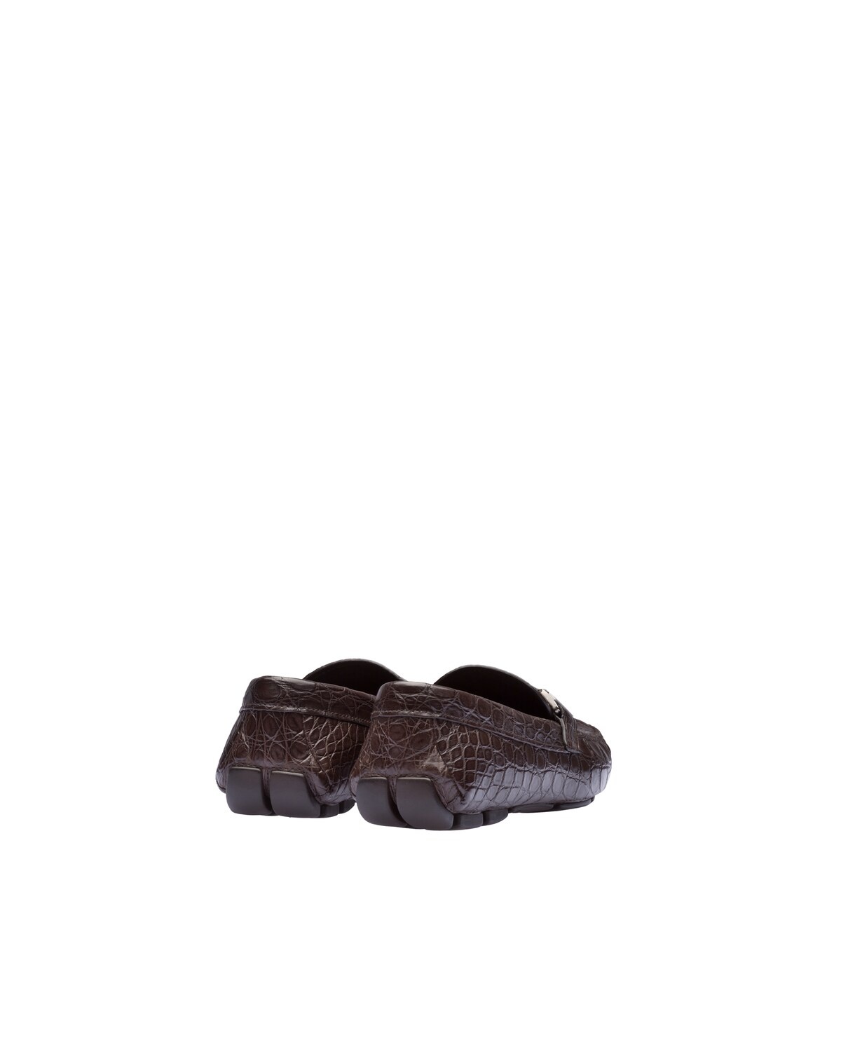 Crocodile leather loafers - 4