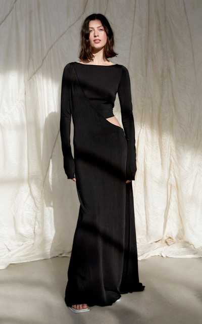 Paris Georgia Cutout Maxi Dress black outlook