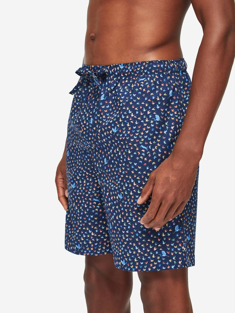 Men's Lounge Shorts Ledbury 58 Cotton Batiste Multi 6