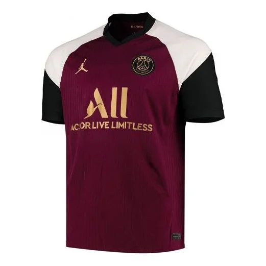 Nike PSG Men's NK Breathe BRT Stadium STAD Jersey JSY Short Sleeve SS 3R BORDEAUX CK7825-612 - 1