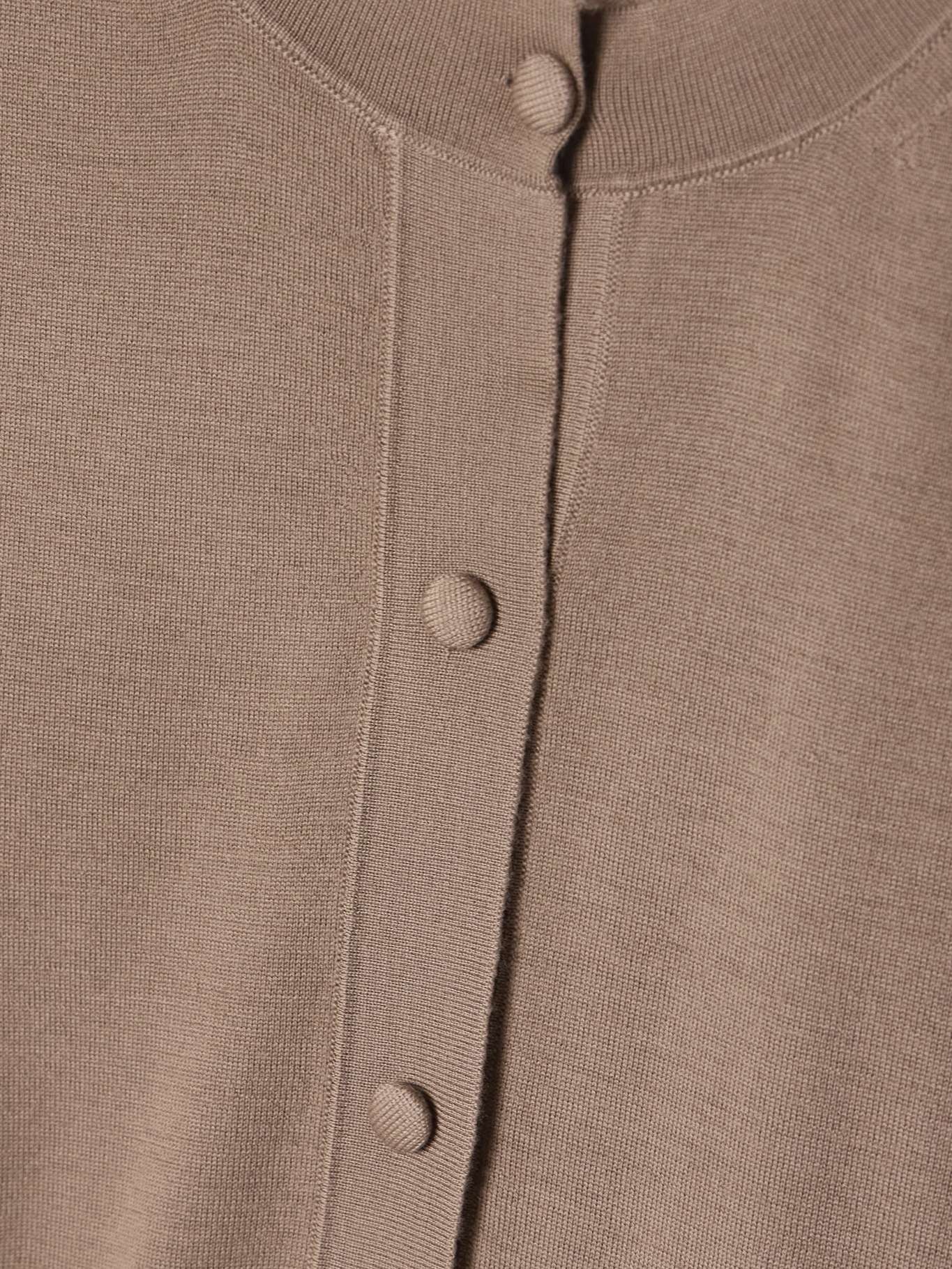 Iyona wool cardigan Light brown - 4