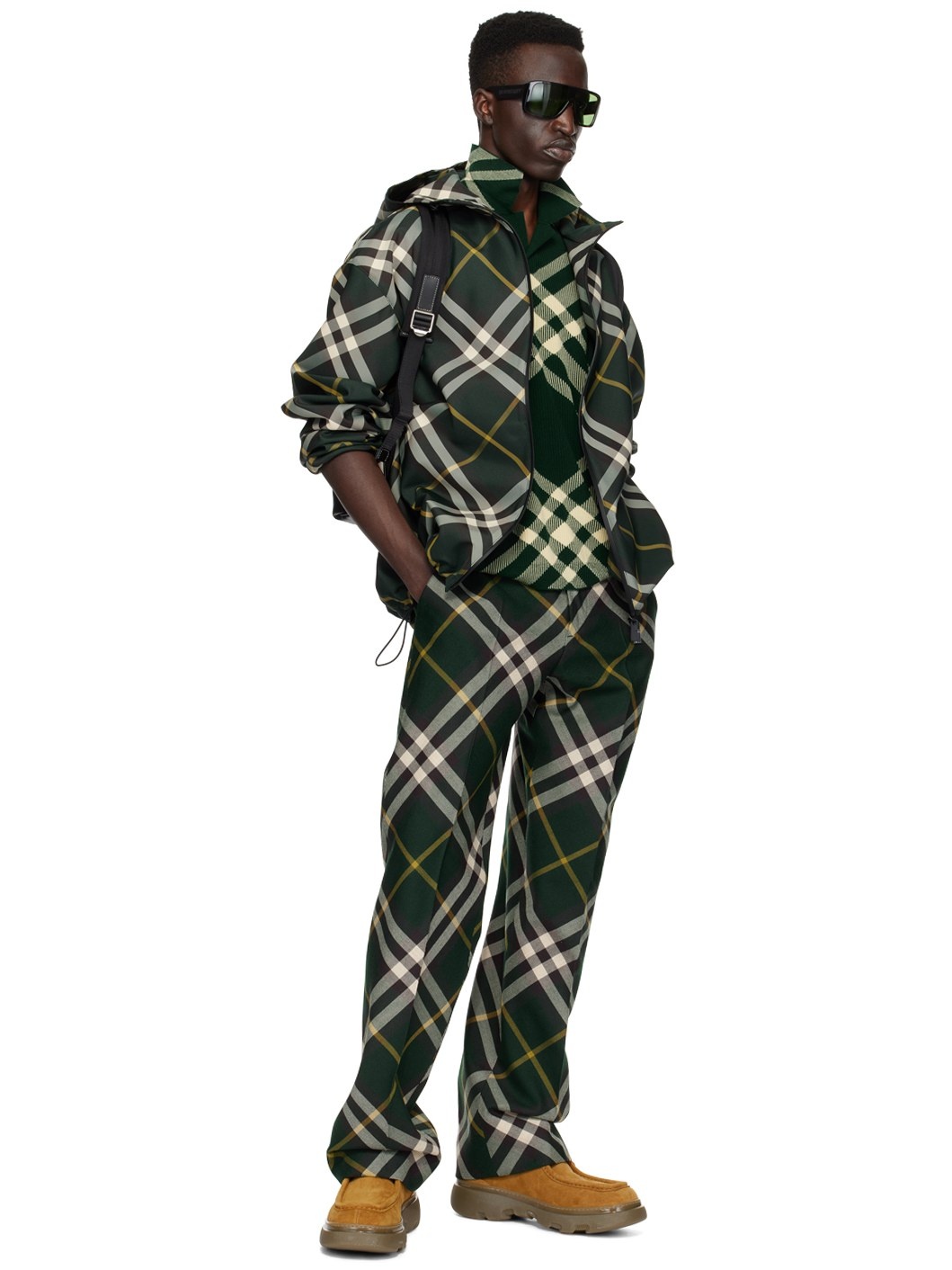 Green Check Trousers - 4