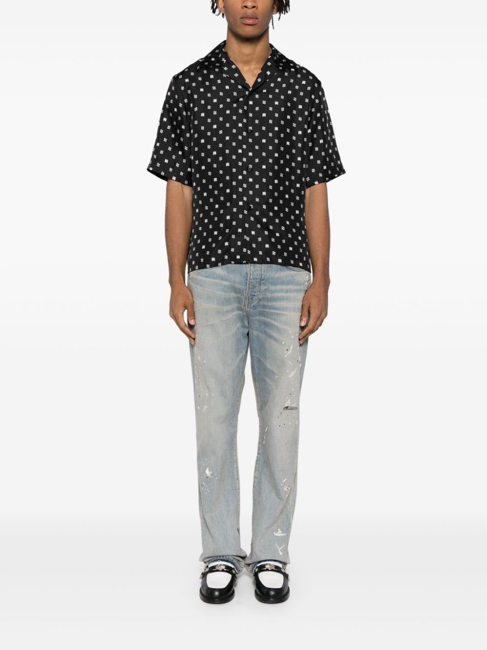 paisley bowling shirt - 2