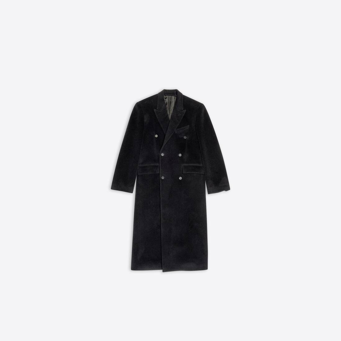 Men's Classic Coat in Black - 1