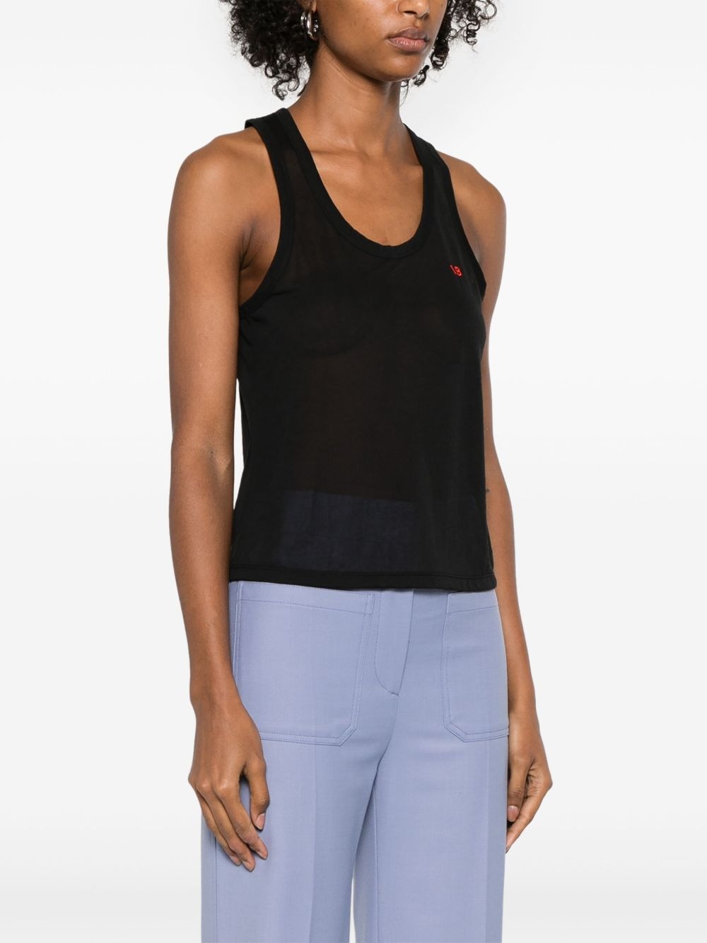 mélange tank top - 3