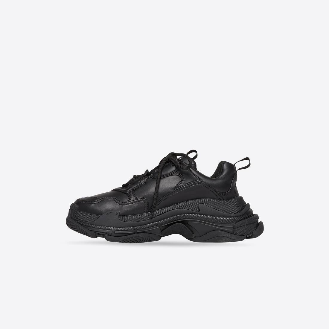 Women's Triple S Sneaker  in Black - 4