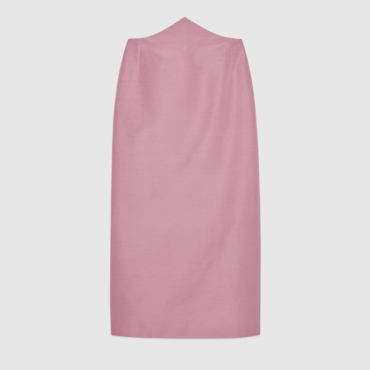 Cotton viscose faille skirt - 1