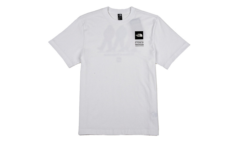 TNF Celebration SS Tee "TNF White" NF0A8GAR FN4 1