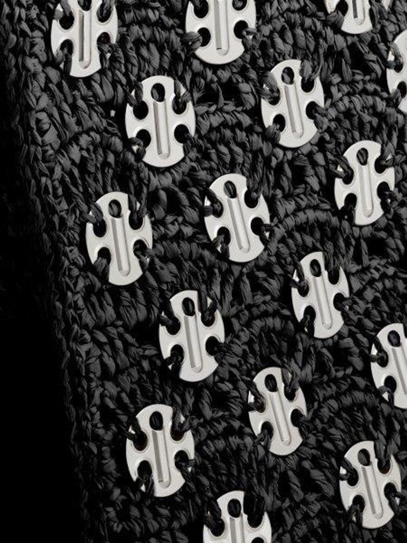 1969 BLACK BAG IN RAFFIA 3