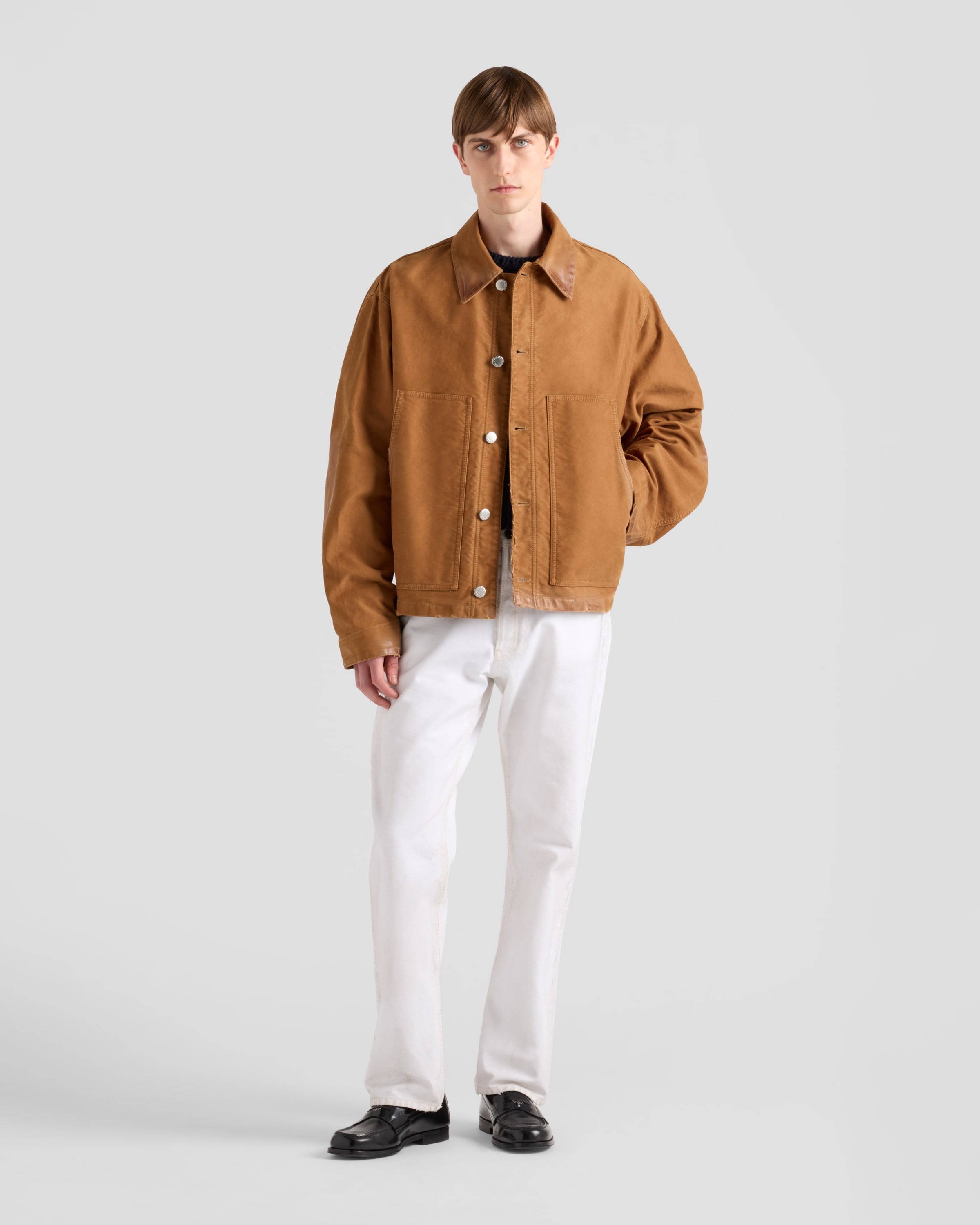 Moleskin blouson jacket - 2