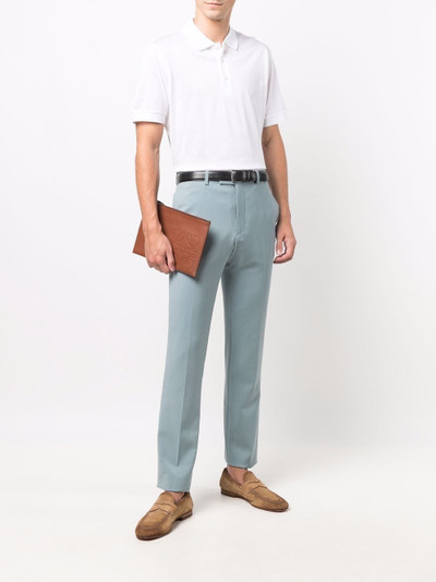 Brioni short-sleeve cotton polo shirt outlook