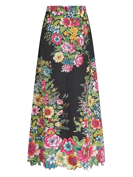 スカート ETRO Floral skirt ETRO floral-print Maxi Skirt | Blue | FARFETCH
