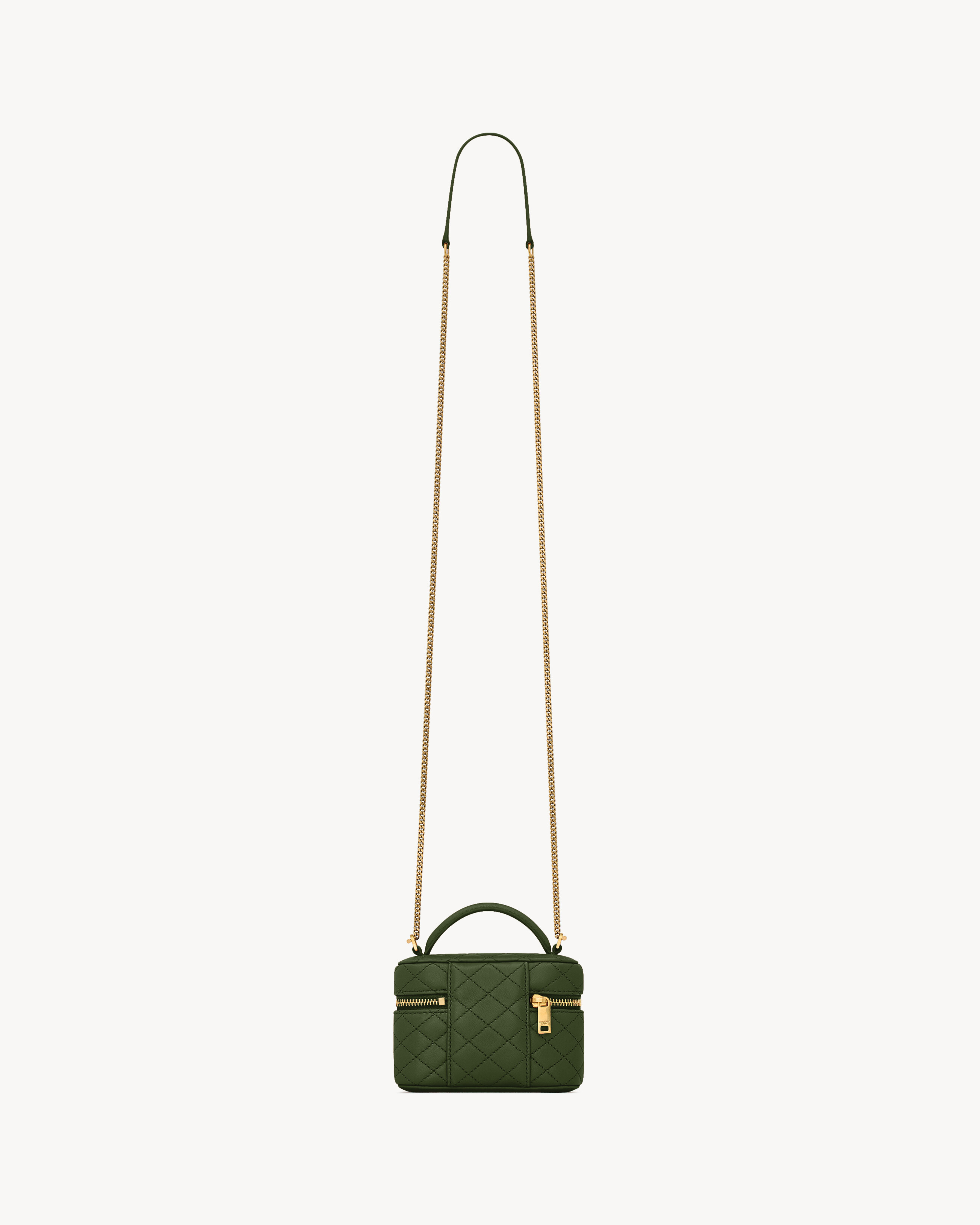 GABY MICRO VANITY BAG IN LAMBSKIN - 3