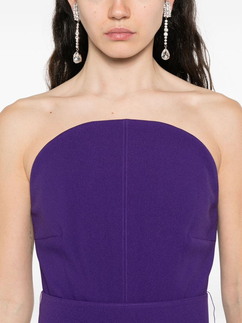 The Citra strapless maxi dress 5