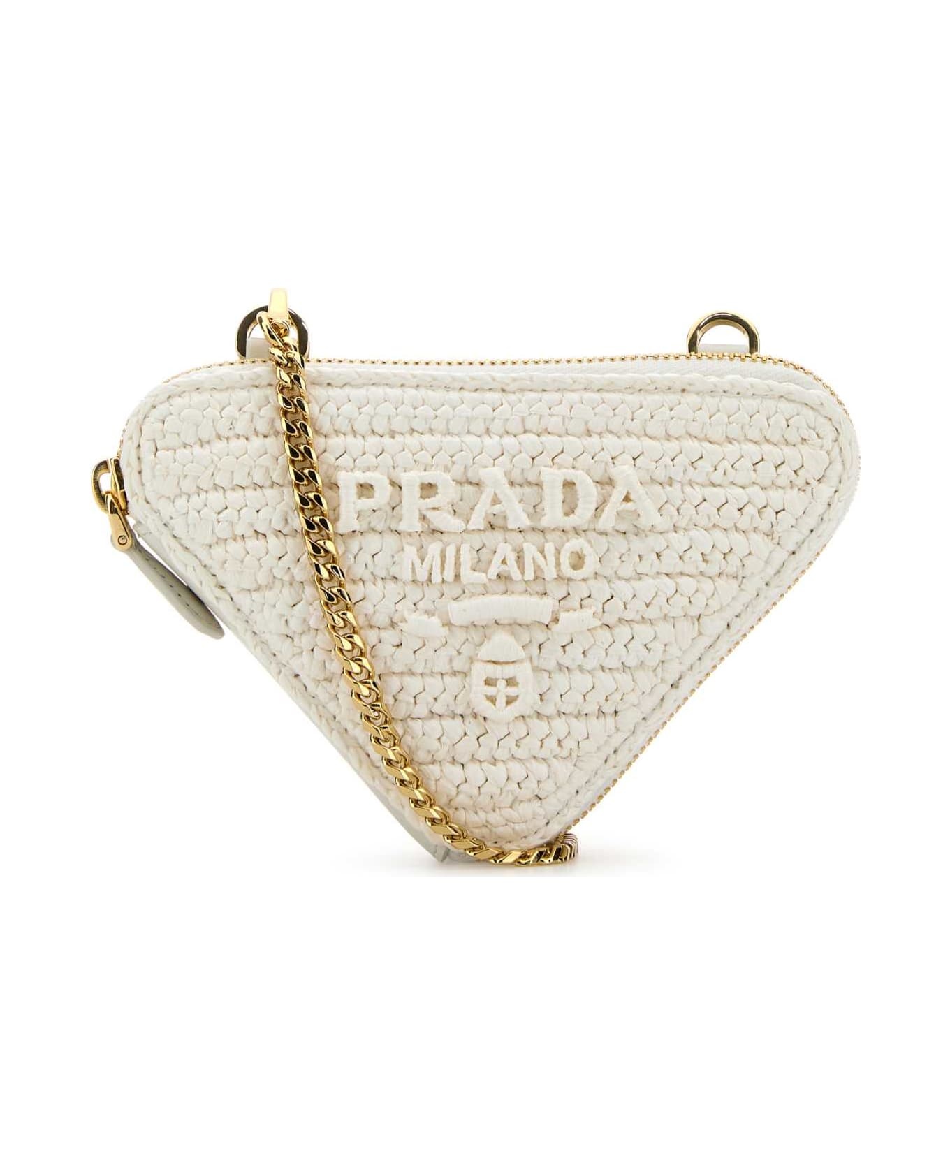 PRADA | Woven fabric mini-pouch 1NR015_2CXK_F0009