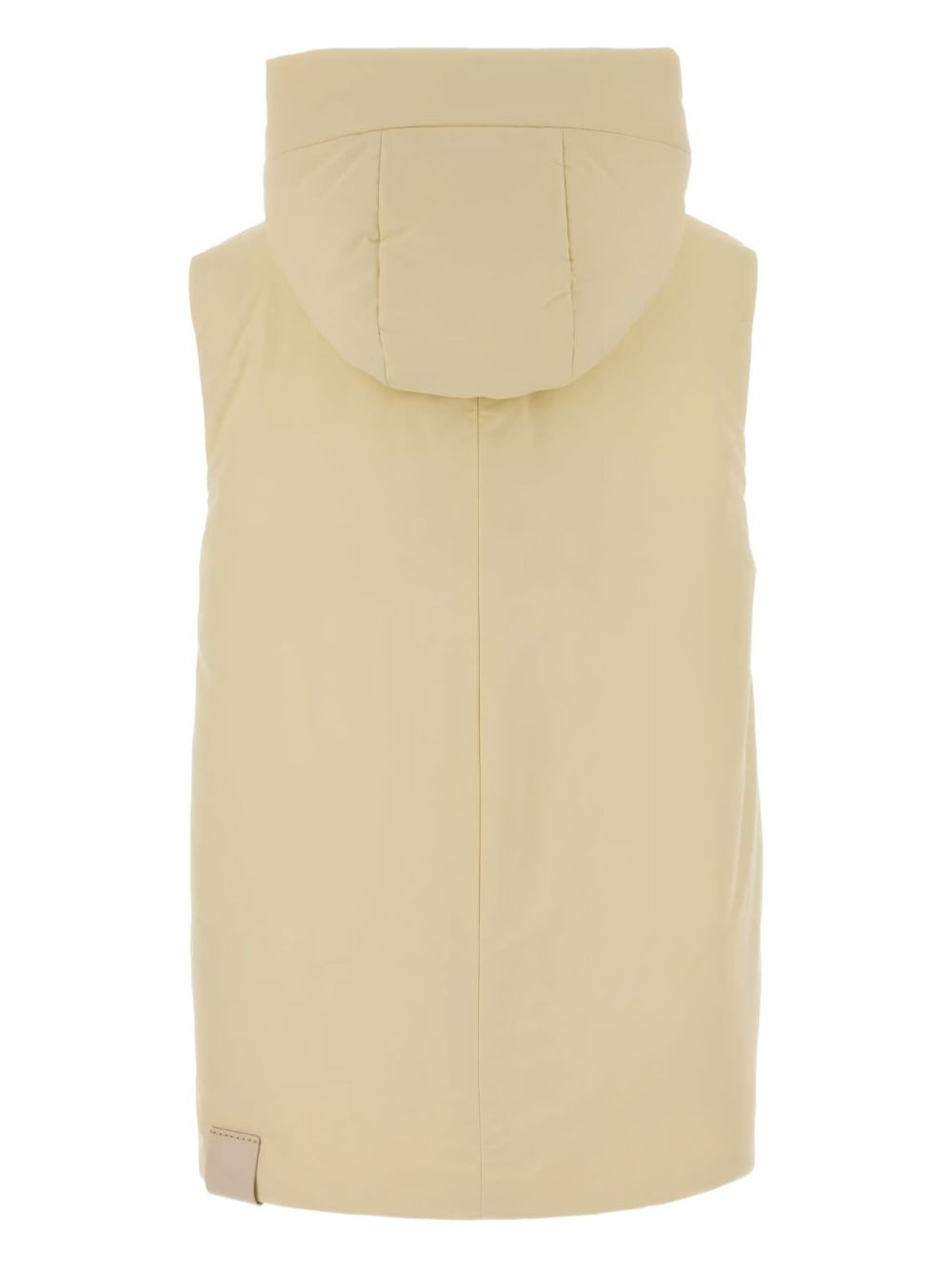 hooded down gilet - 2