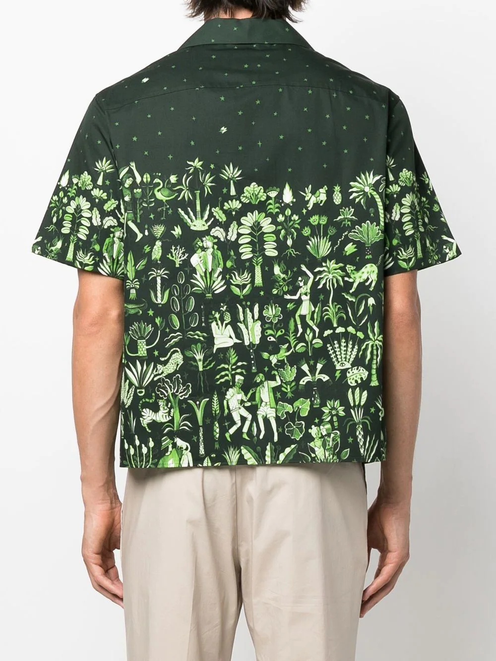 graphic-print short-sleeve shirt - 4