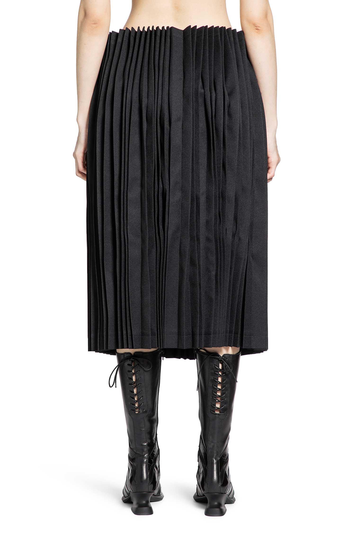 Ruffled Midi Skirt - 3