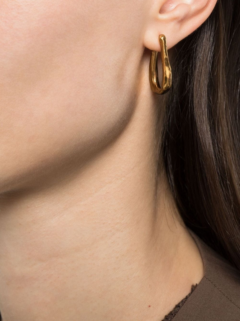 ALIGHIERI The Link of Wanderlust hoop earrings outlook