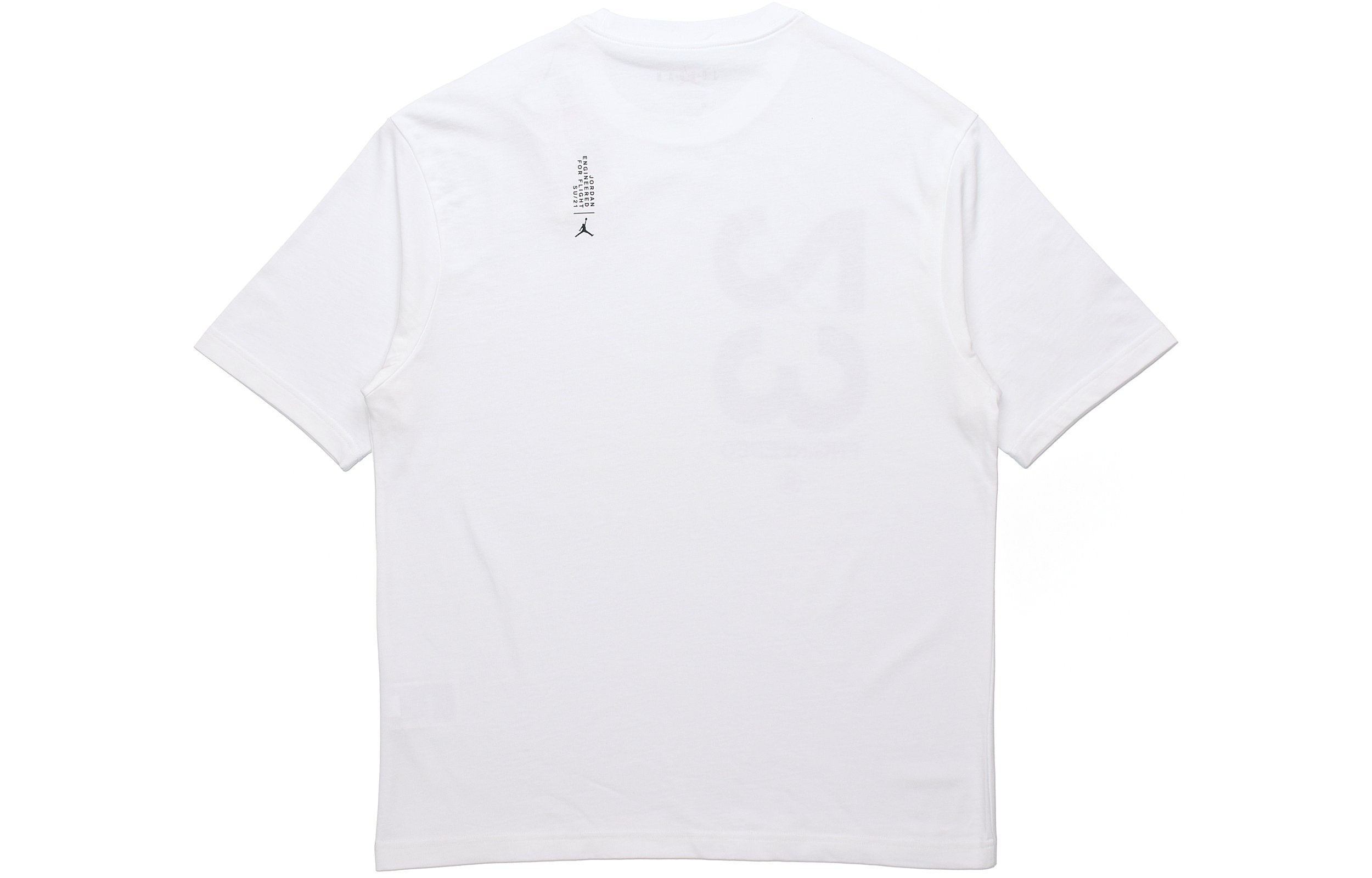 Air Jordan 23 Engineered Alphabet Printing Casual Sports Round Neck Short Sleeve White CZ4909-100 - 2