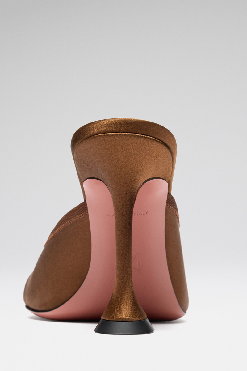 LILA SLIPPER 95 MOCHA SATIN 3