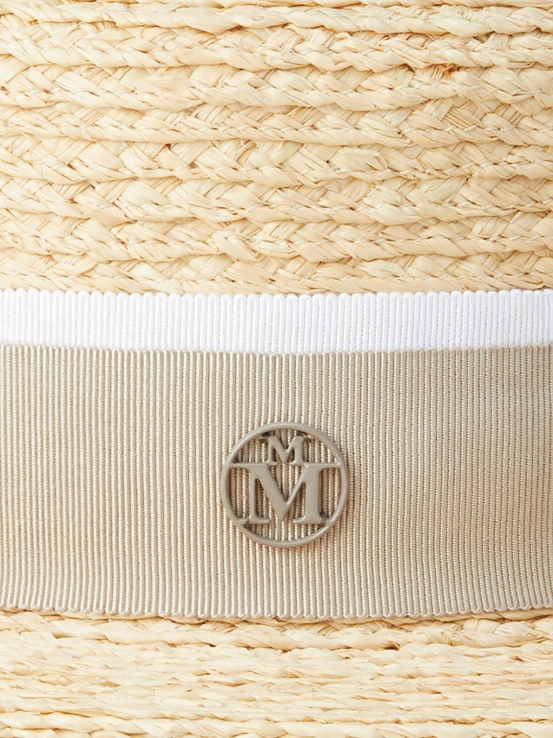 MAISON MICHEL Kiki ribbon-detailed hat outlook