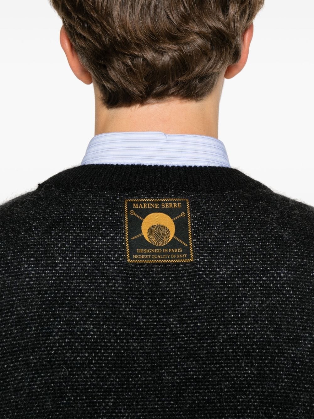 Moon Argyle sweater - 5