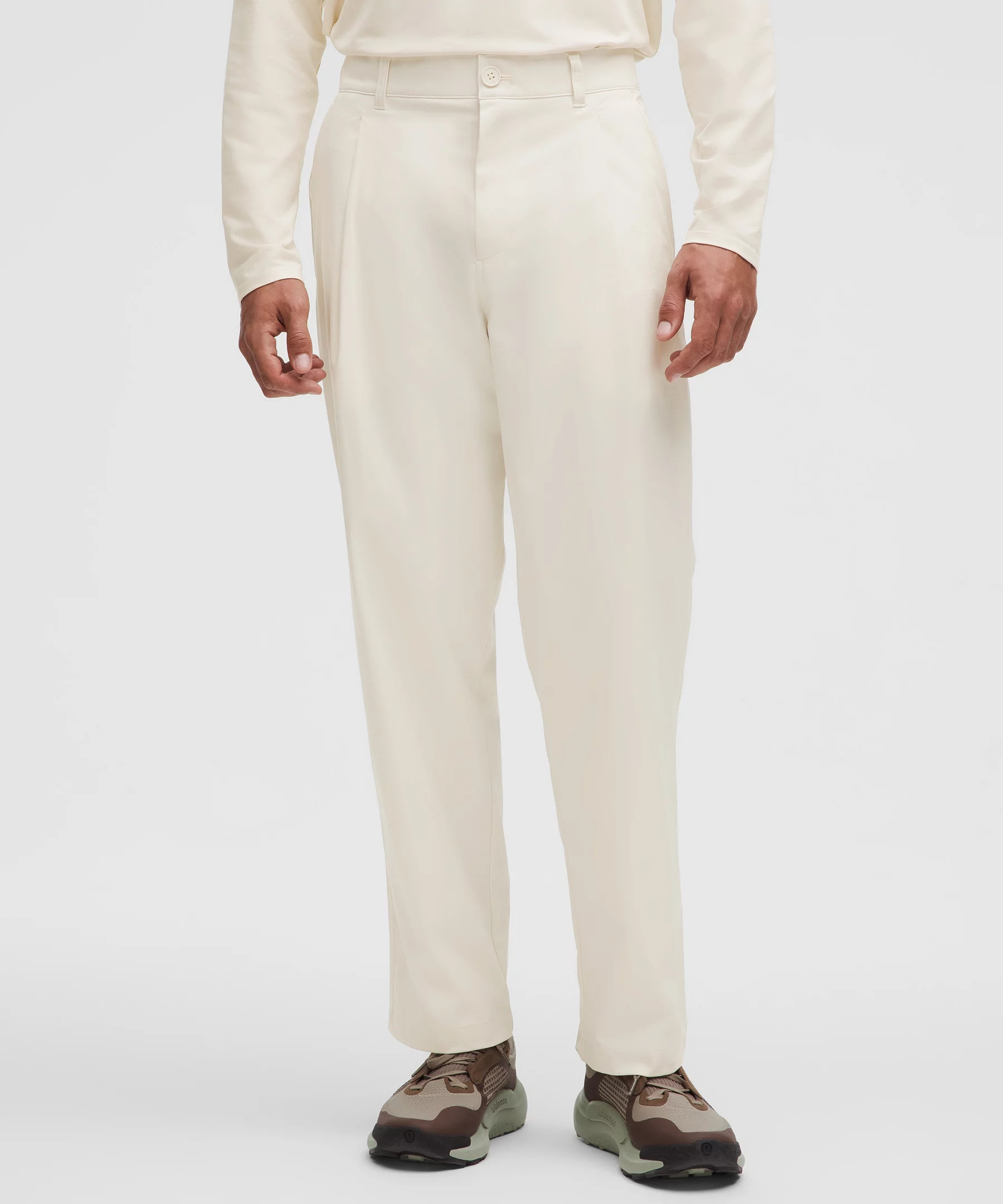 Woven Classic-Fit Pleated Trouser *Regular - 2