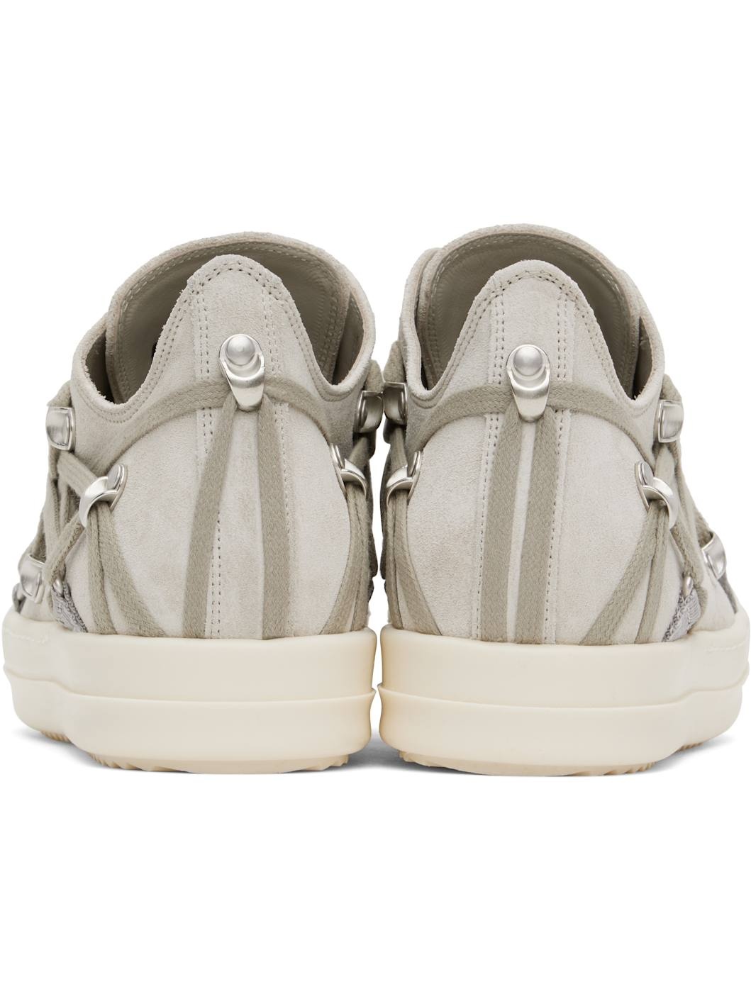 Gray Hollywood Megalace Low Sneaks Sneakers - 2