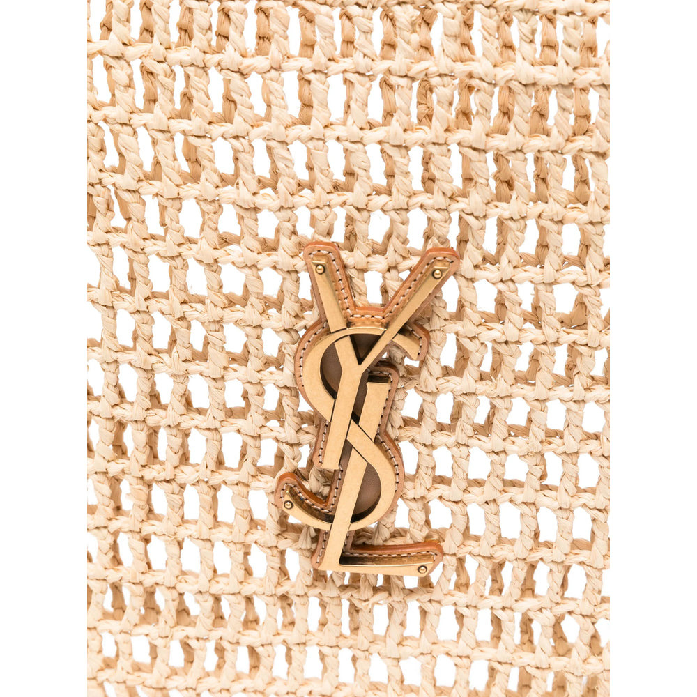 Saint Laurent Neutrals Tote Bags Women - 3