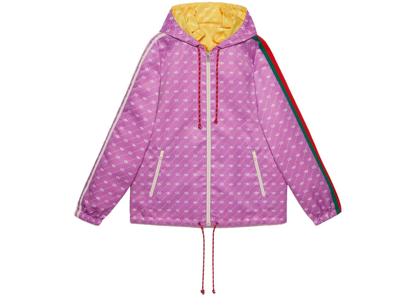 Gucci x adidas Reversible Jacket Yellow/Purple - 1