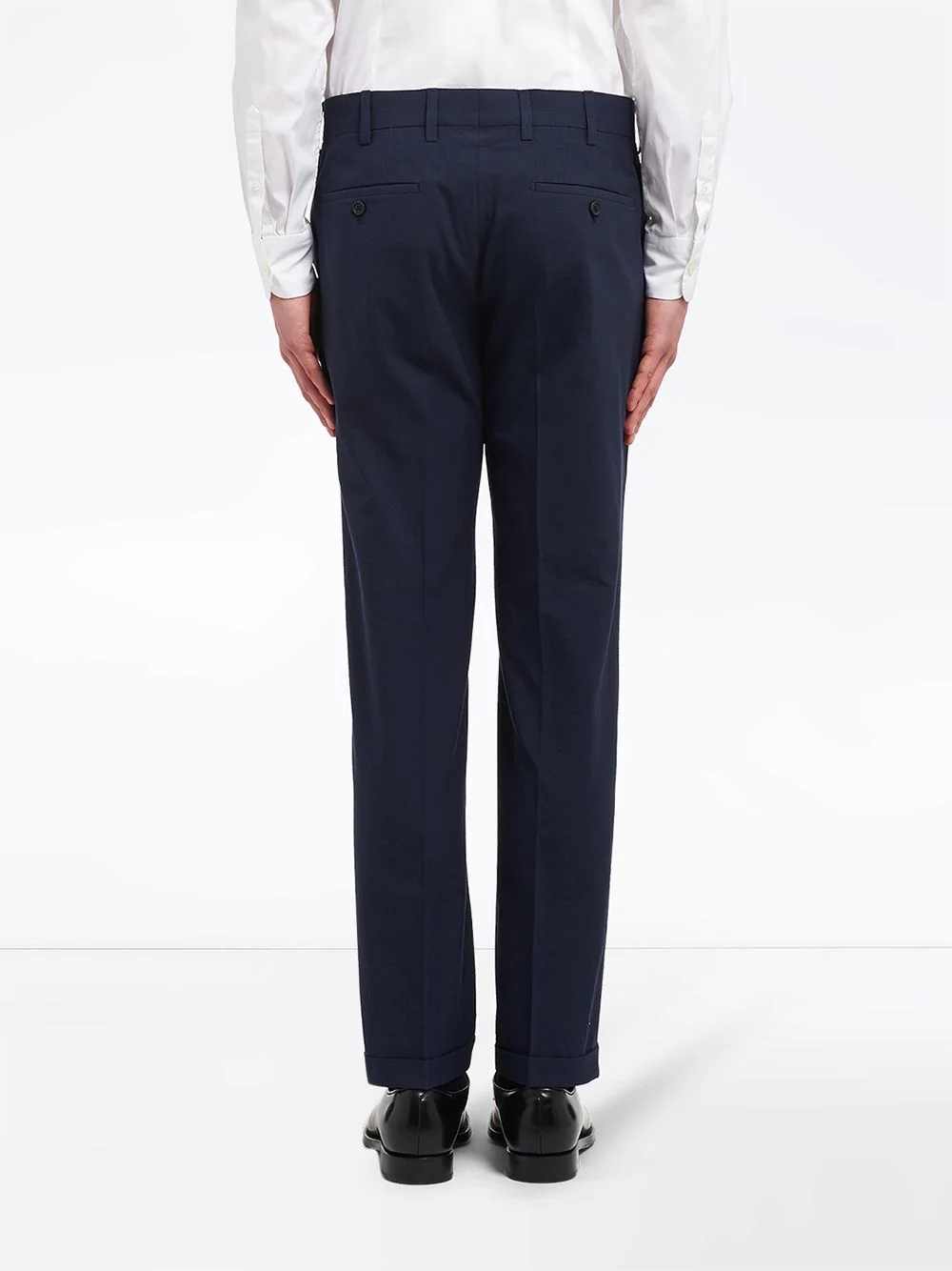 tapered tailored cut trousers - 4