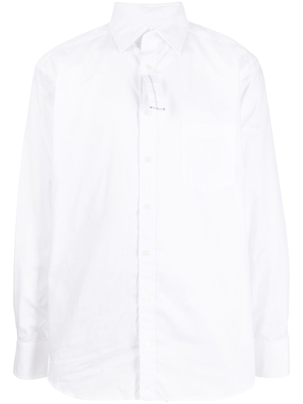 button-down relaxed shirt - 1