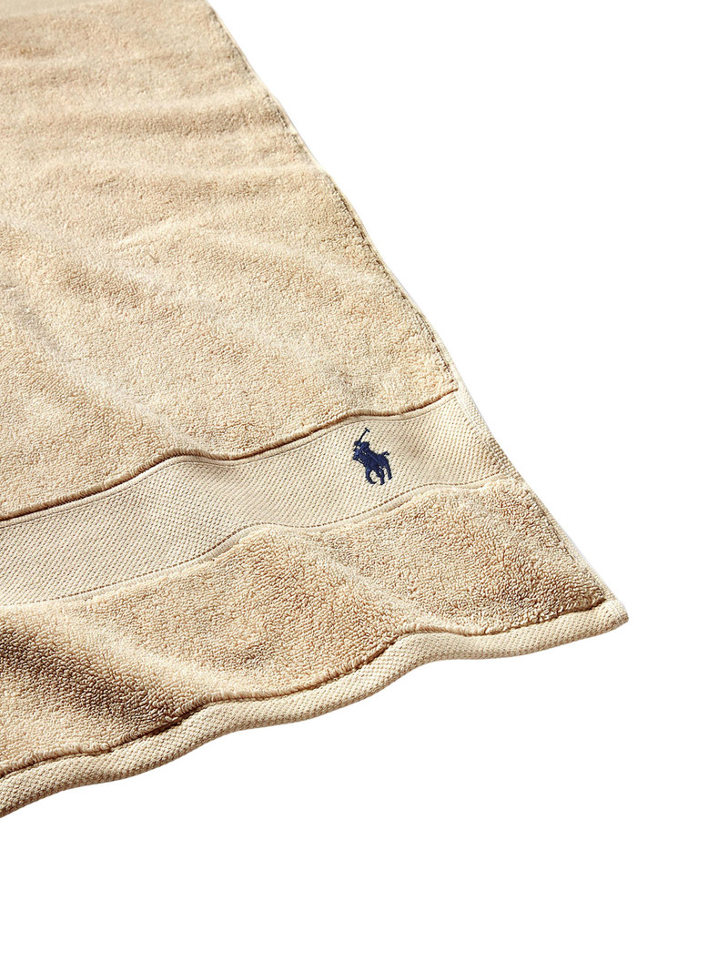 Polo Player Cotton Bath Mat - Pale Oak 4