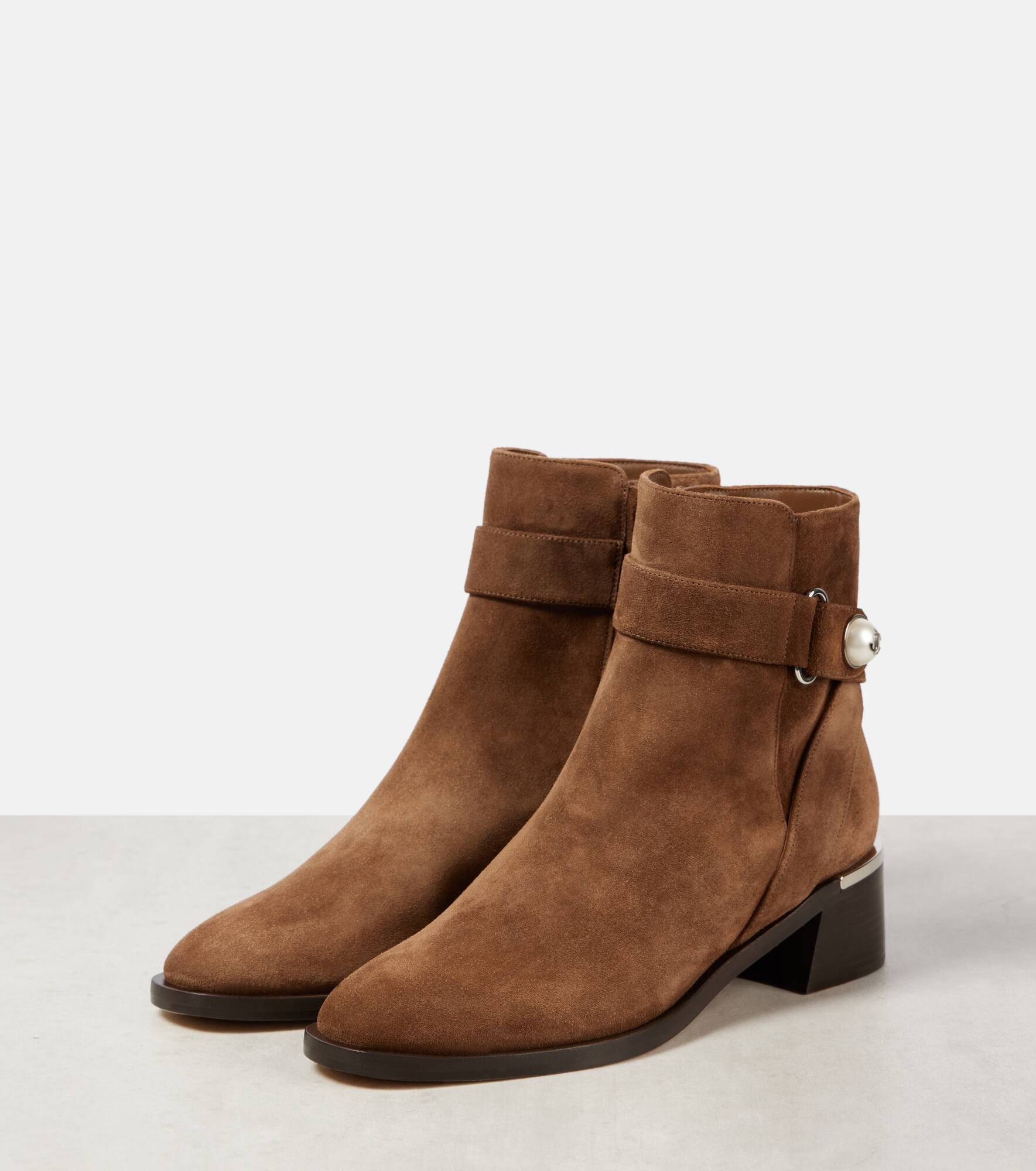 Noor 45 leather ankle boots - 5