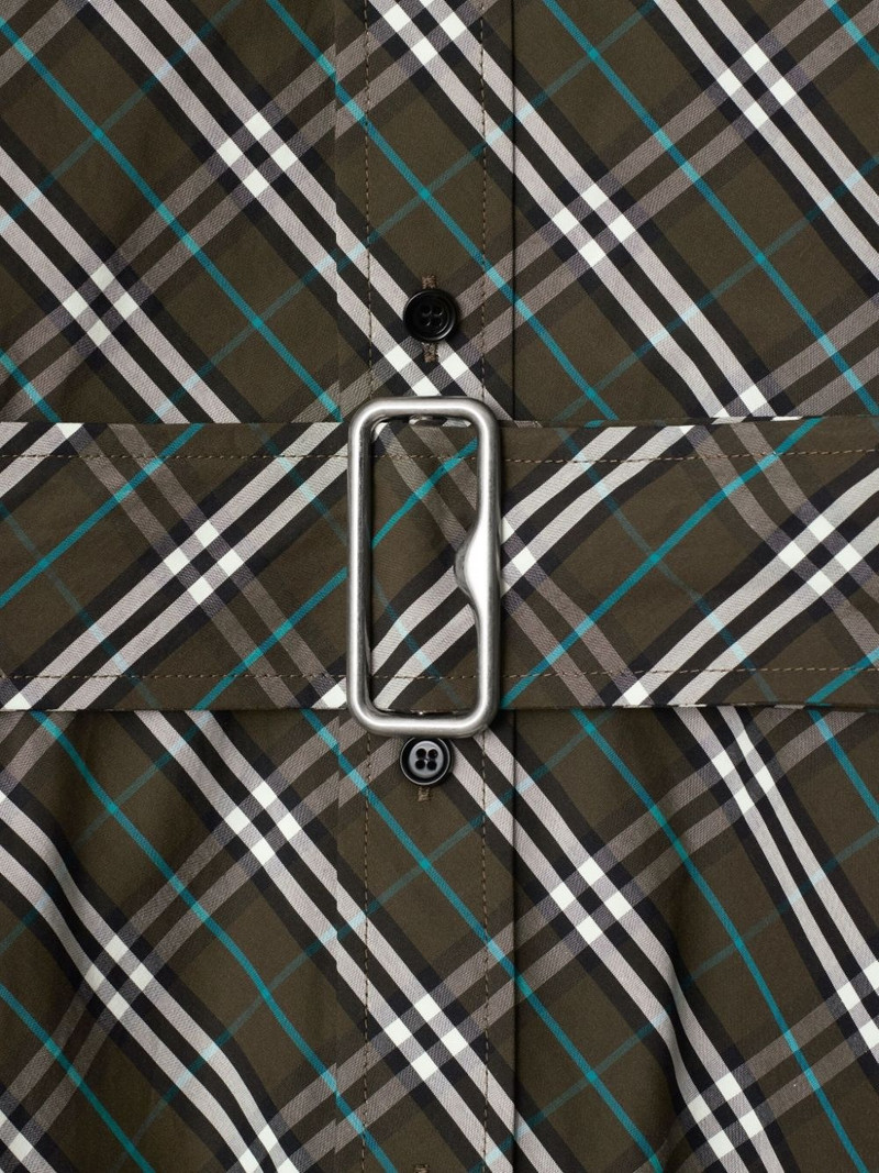 Burberry check shirt dress outlook