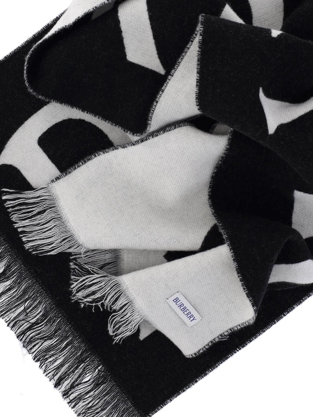 "B SHIELD" REVERSIBLE SCARF - 2
