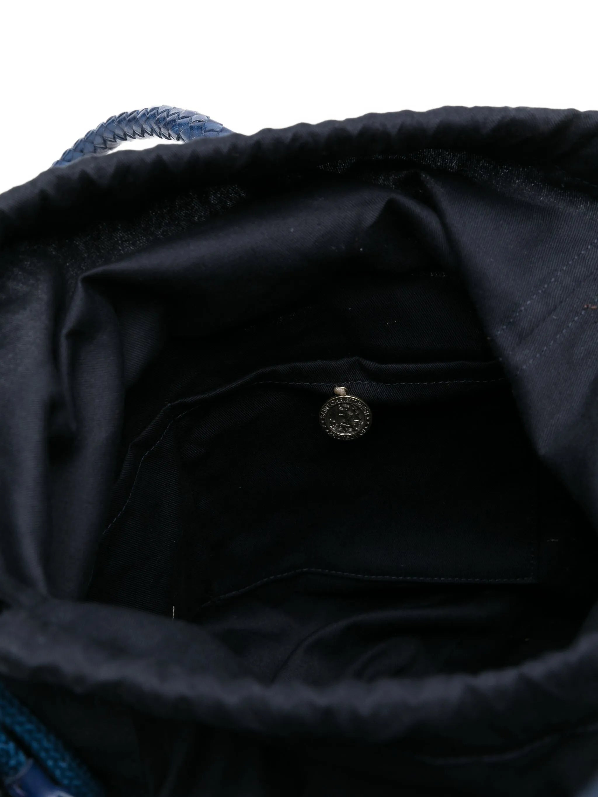 Dragon Diffusion Woven Leather Bucket Bag - 2