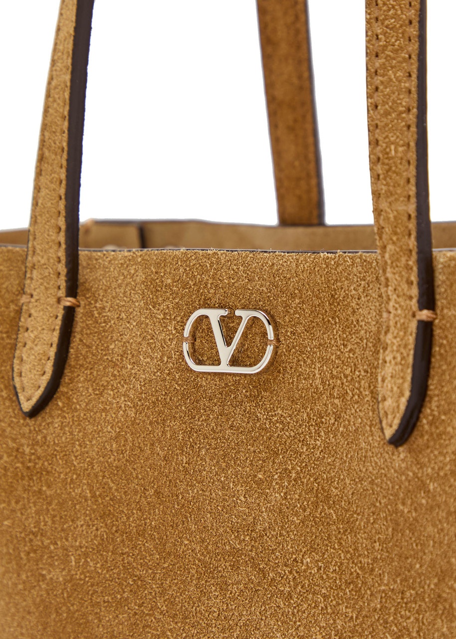 Valentino Garavani Nellcôte Mini Studded Suede Tote - 3