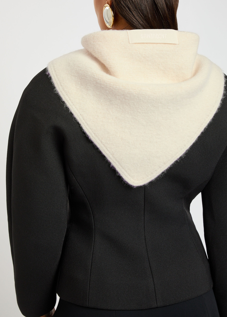 Jacquemus Le Chale Gros Grain Alpaca-blend Scarf - 2