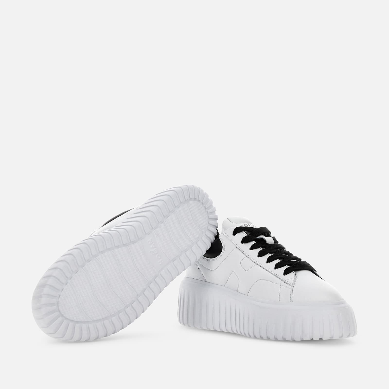 Sneakers Hogan H-Stripes Black White - 4