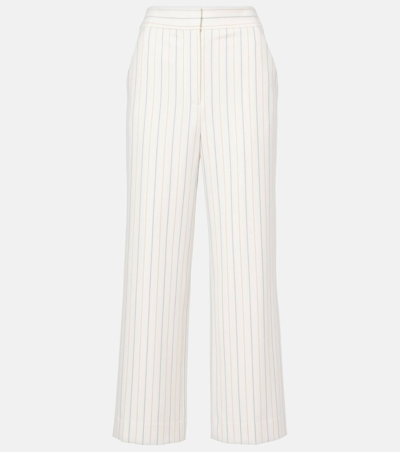 Brixton striped wide-leg pants - 1