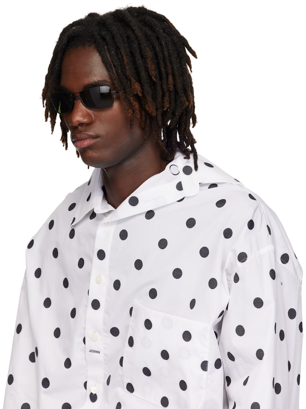 Black 'The Stazione' Sunglasses - 4