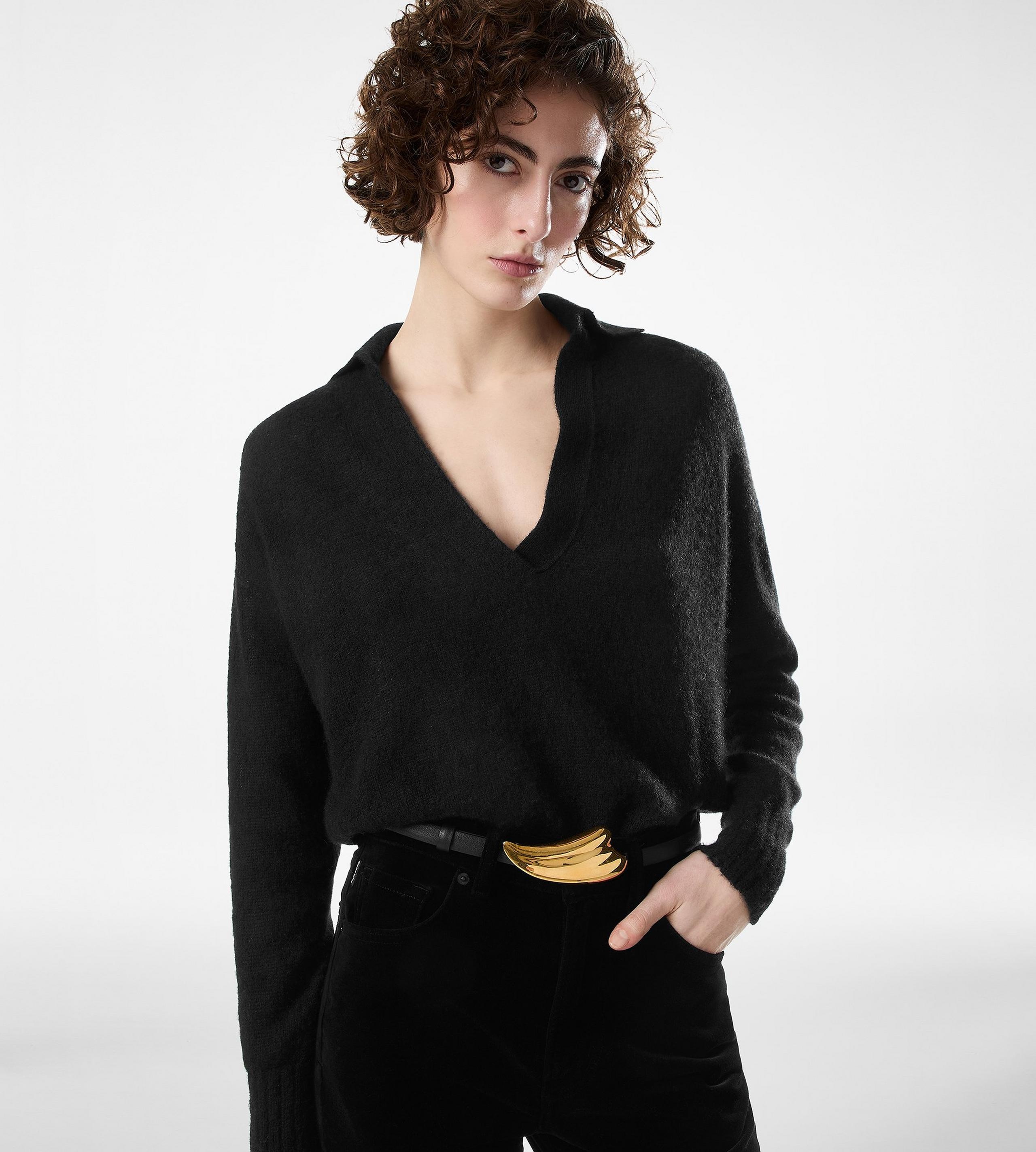 NATURAL GRAIN LEATHER LIZA BELT - 3