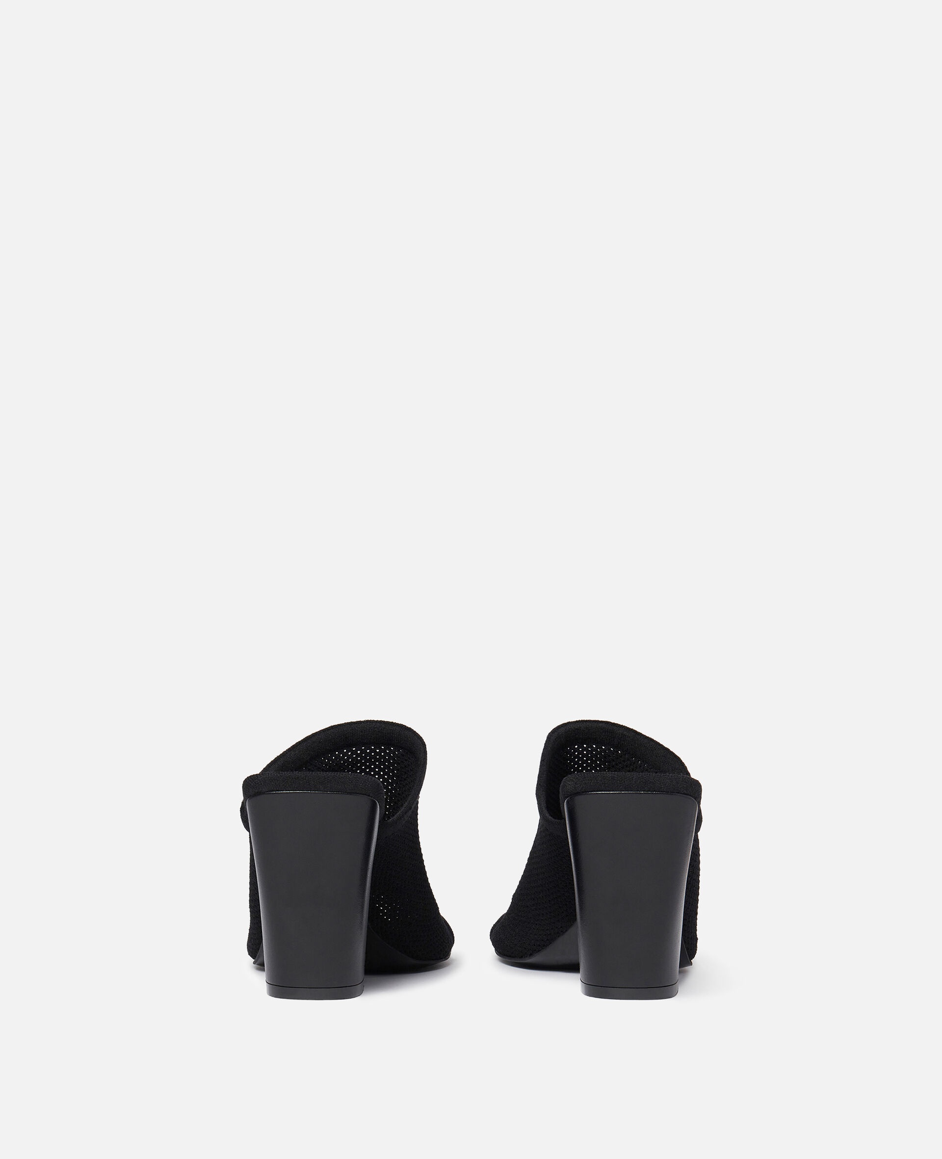 Knit Mesh Mules - 3