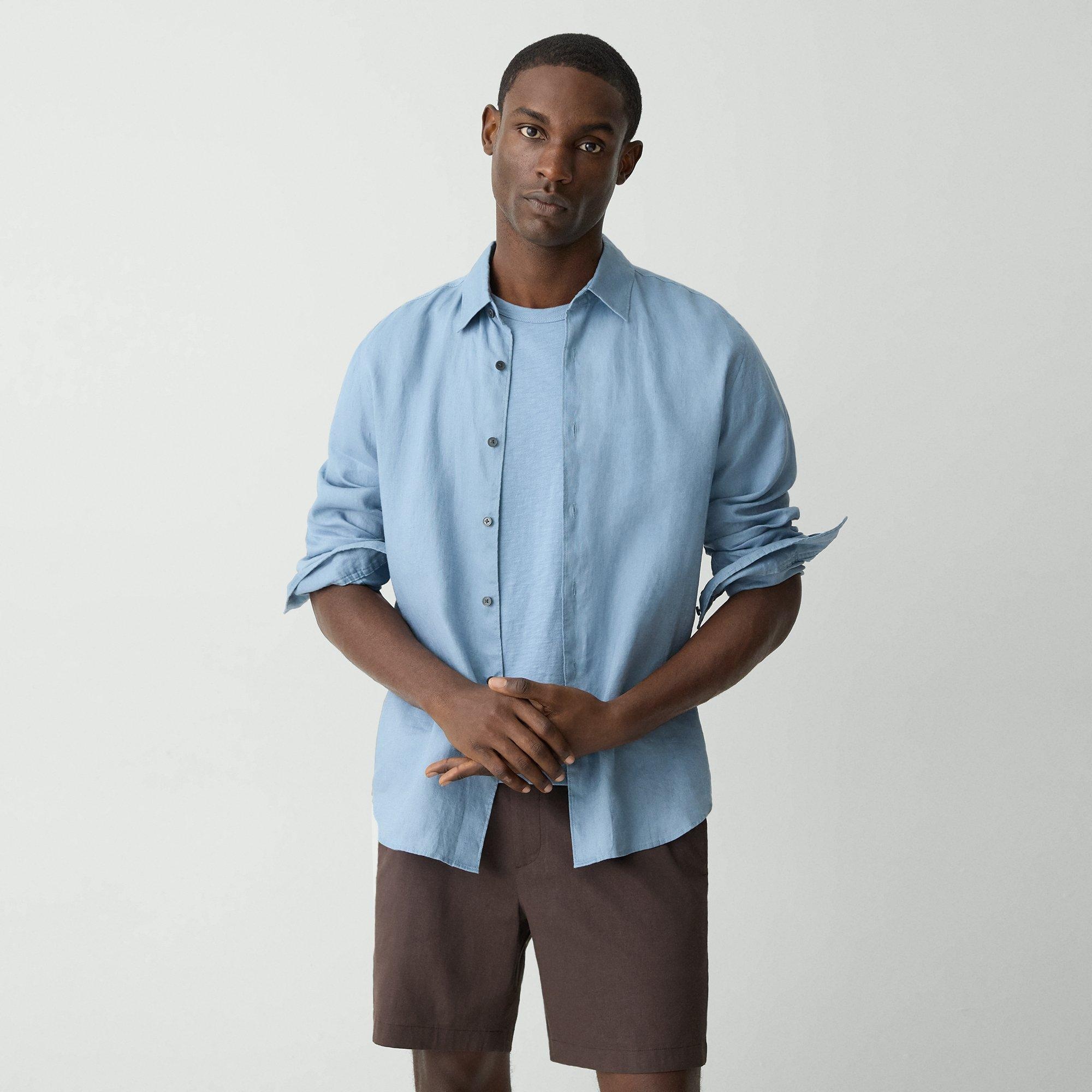 Irving Shirt in Relaxed Linen - 2